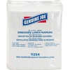 image:imageGenuine Joe GJO11254PK 1ply Embossed Lunch Napkins 400  Pack White