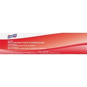 image:imageGenuine Joe GJO11574 1 gal Clear Food Storage Bag  Pack of 40