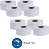image:imageGenuine Joe Jumbo Dispenser Roll Bath Tissue  2 Ply  350 x 1000 ft  9 Roll Diameter  White  Nonperforated Fragrancefree  For Restroom Washroom  8  Carton