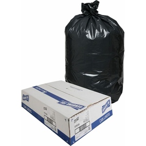 image:imageGenuine Joe 01535 HeavyDuty Trash Bags 15 Mil 5560 Gallon 50CT Black