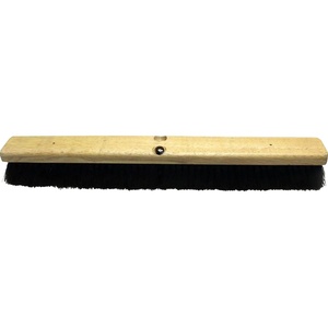 image:imageGenuine Joe 99655 Hardwood Block Tampico Broom 24Inch BlackBrown