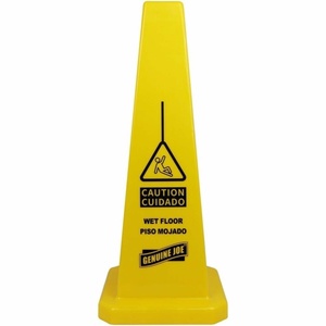 image:imageGenuine Joe Bright FourSided Caution Safety Cone