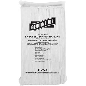 image:imageGenuine Joe Embossed Dinner Napkins