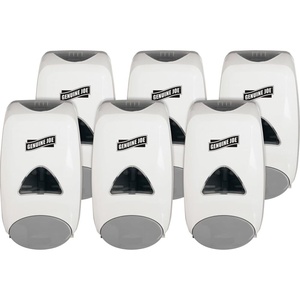 image:imageGenuine Joe Solutions 1250 ml Liquid Soap White Dispenser Pack of 6