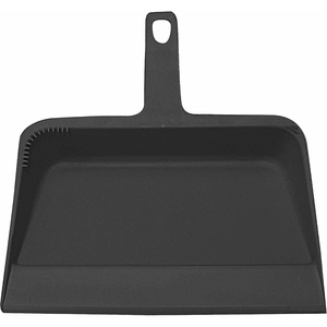 image:imageGenuine Joe GJO02406 HeavyDuty Plastic Dust Pan 12inch 1Pack Black