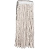 image:imageGenuine Joe GJO54201 Wet Mop 4Ply 94inx60in Wood Handle 24 oz Natural Cotton
