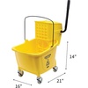 image:imageGenuine Joe 35 QT Side Press Mop Bucket Wringer Combo