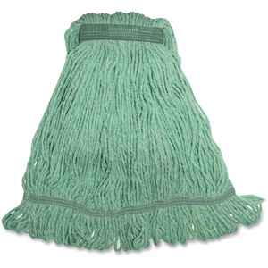 image:imageGenuine Joe MGR1BEA Med Blend Narrow Band Wet Mop Green